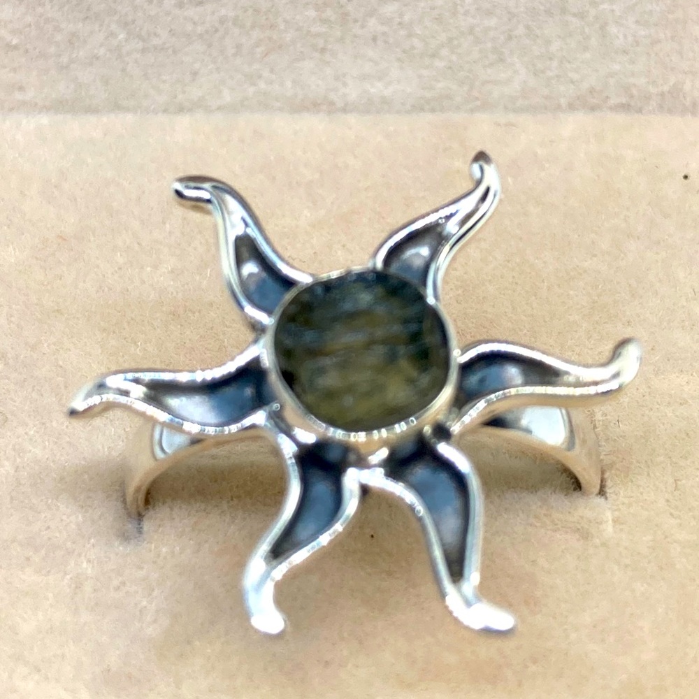 GENUINE CZECH MOLDAVITE RING